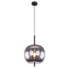 Lampadario a sospensione Globo BLACKY Nero, 1-Luce