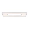 Leuchten-Direkt RECESS Plafoniera LED Bianco, 2-Luci, Telecomando, Cambia colore