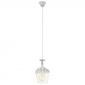 Eglo VINTAGE Lampadario a sospensione Bianco, 1-Luce