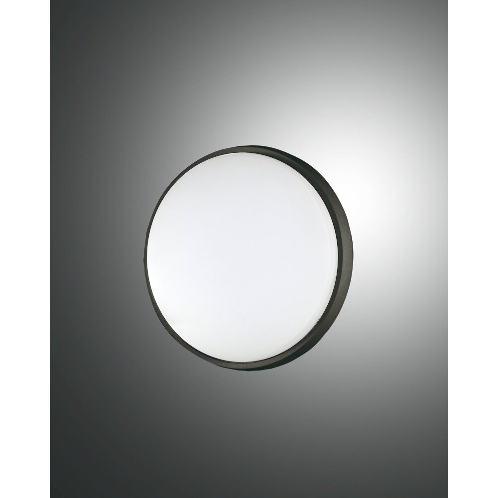 Fabas Luce Olly Plafoniera da esterno LED Nero, 1-Luce main product photo