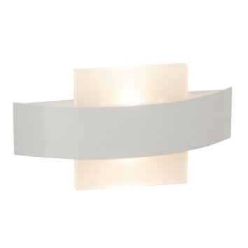 Brilliant Solution Applique LED Bianco, 2-Luci
