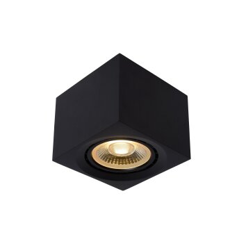 Lucide FEDLER Faretto da soffitto Nero, 1-Luce