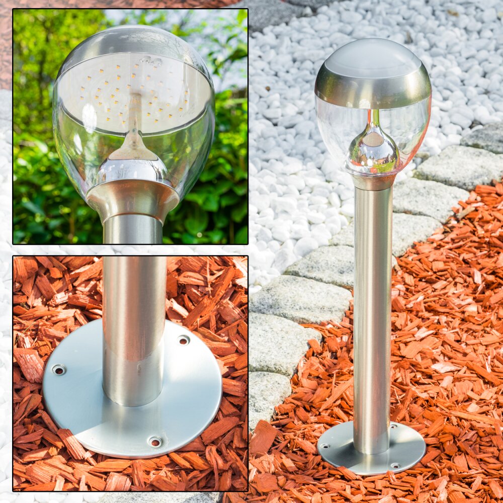 CORDOVA Lampada con Piedistallo LED Acciaio inox H3006207