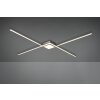 Trio Oxford Plafoniera LED Nichel opaco, 1-Luce