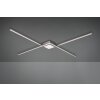 Trio Oxford Plafoniera LED Nichel opaco, 1-Luce