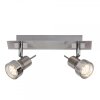 Brilliant Kassandra Barra con faretti da soffitto Cromo, 2-Luci