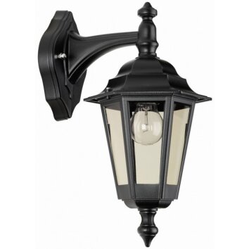 Lcd Lennestadt Applique Nero, 1-Luce