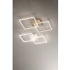 Fabas Luce Bard Plafoniera LED Bianco, 1-Luce