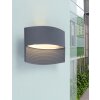 Lutec Lotus Applique da esterno LED Antracite, 1-Luce