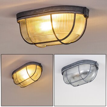 Catawba Plafoniera Grigio, 1-Luce