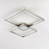 Narpes Plafoniera LED Nichel opaco, 1-Luce