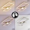 Narpes Plafoniera LED Nichel opaco, 1-Luce