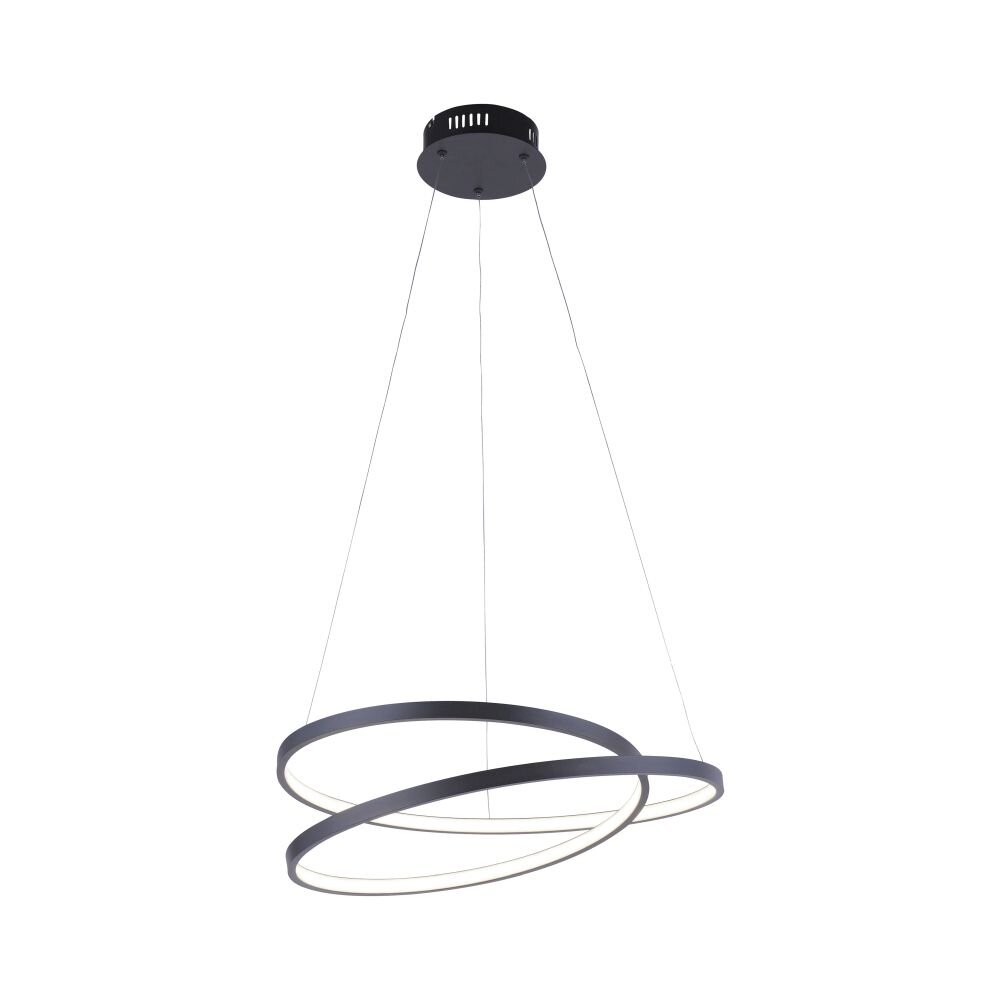 Paul Neuhaus ROMAN Lampada a Sospensione LED Nero, 1-Luce main product photo