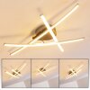 Deneb Plafoniera LED Nichel opaco, 3-Luci