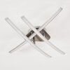 Deneb Plafoniera LED Nichel opaco, 3-Luci