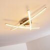Deneb Plafoniera LED Nichel opaco, 3-Luci