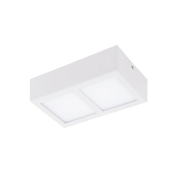 Eglo COLEGIO Plafoniera LED Bianco, 2-Luci