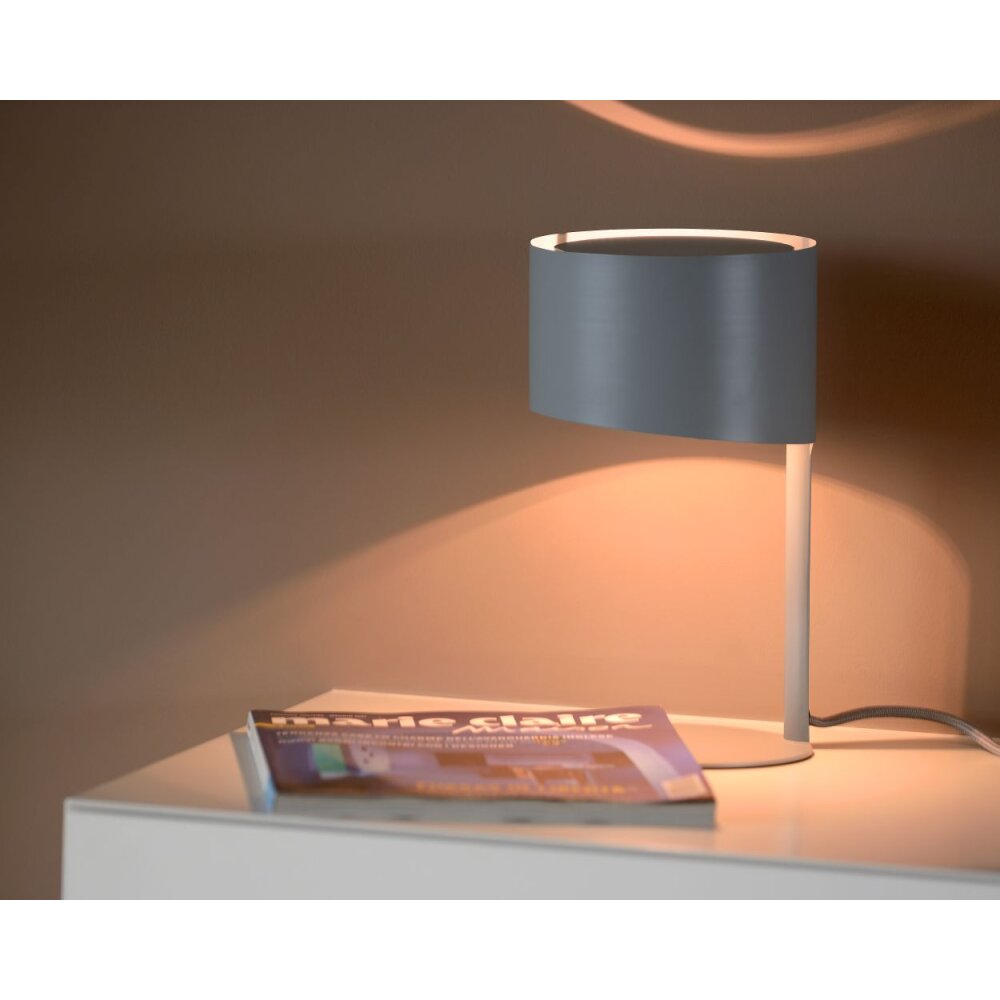 Lucide KNULLE Lampada da Tavolo Antracite, 1-Luce main product photo