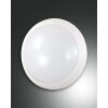 Fabas Luce WIGTON Applique per esterno Bianco, 1-Luce, Sensori di movimento