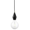 Nordlux AUD Lampada a Sospensione Nero, 1-Luce