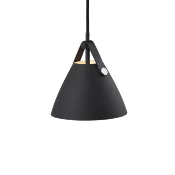 Design For The People by Nordlux Strap Lampada a Sospensione Nero, 1-Luce