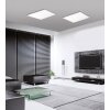 Leuchten-Direkt FLAT Plafoniera LED Bianco, 1-Luce, Telecomando