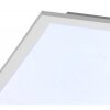 Leuchten-Direkt FLAT Plafoniera LED Bianco, 1-Luce, Telecomando