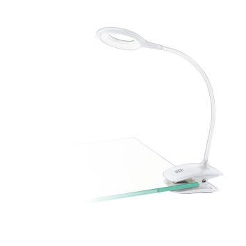 Eglo CABADO Lampada con pinza LED Bianco, 1-Luce