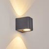Maputo Applique da esterno LED Antracite, 2-Luci