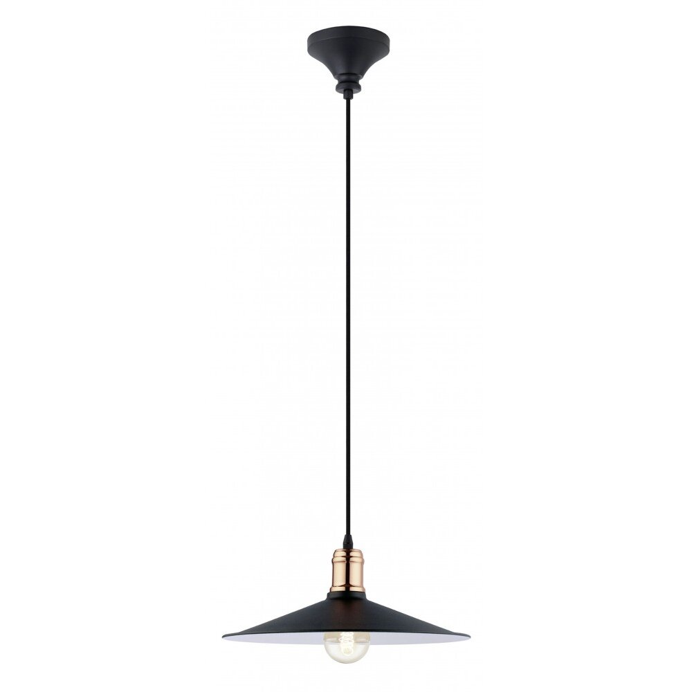 Eglo BRIDPORT Lampada a sospensione Ramato, Nero, 1-Luce main product photo