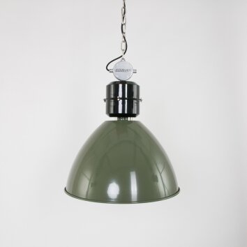 Steinhauer Frisk Lampada a Sospensione Verde, 1-Luce