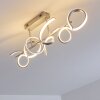 Lavaca Plafoniera LED Argento, 1-Luce