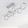 Lavaca Plafoniera LED Argento, 1-Luce