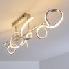 Lavaca Plafoniera LED Argento, 1-Luce