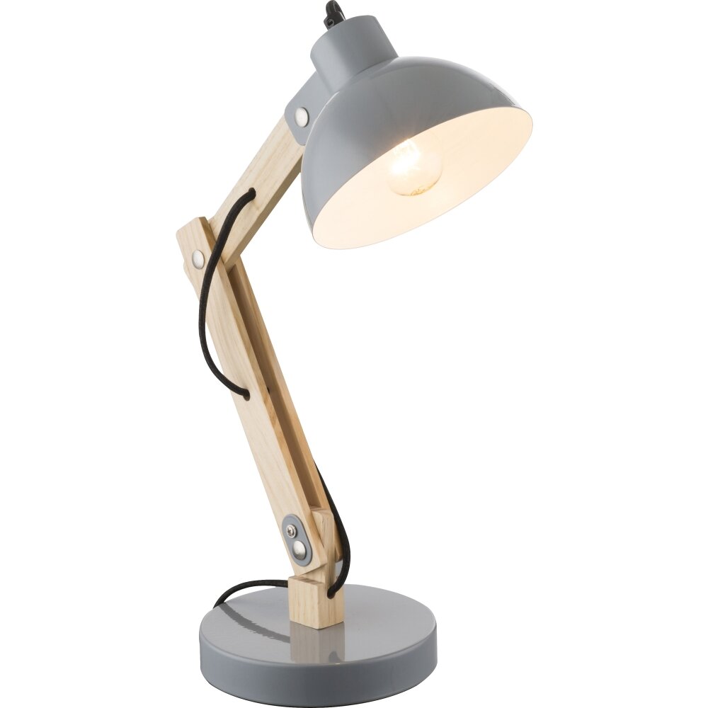 Globo TONGARIRO Lampada da Tavolo Legno chiaro, 1-Luce main product photo