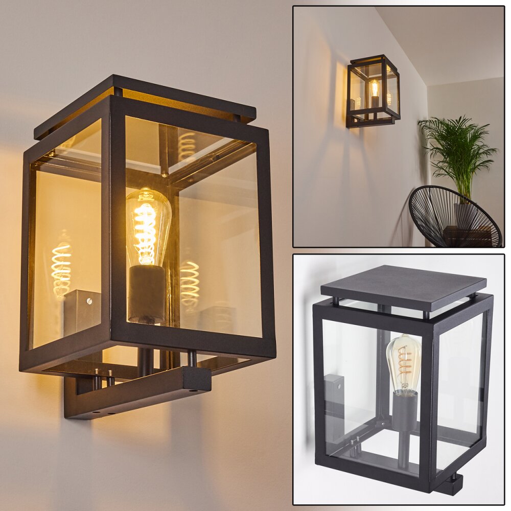 Greensboro Applique da esterno Nero, 1-Luce main product photo