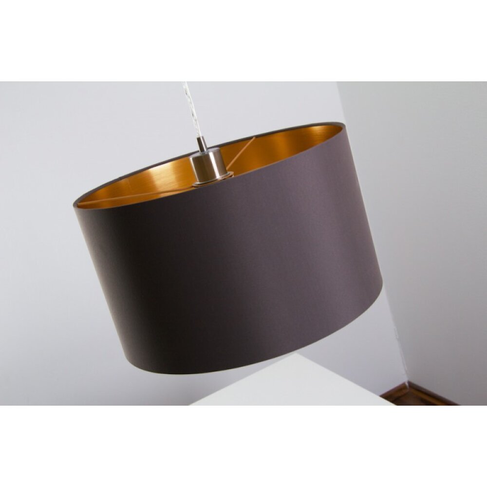 Eglo Maserlo cappuccino Lampadario a sospensione Nichel opaco, 1-Luce