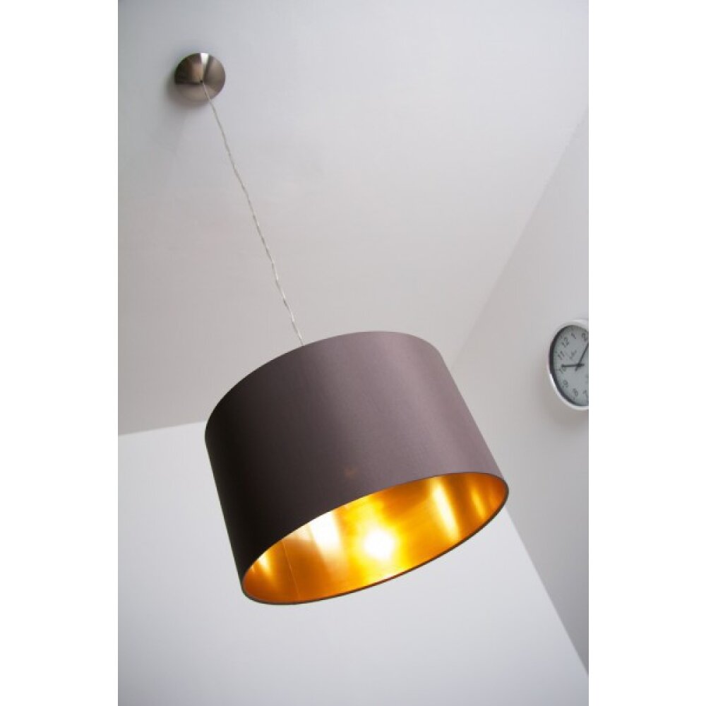 Eglo Maserlo cappuccino Lampadario a sospensione Nichel opaco, 1-Luce