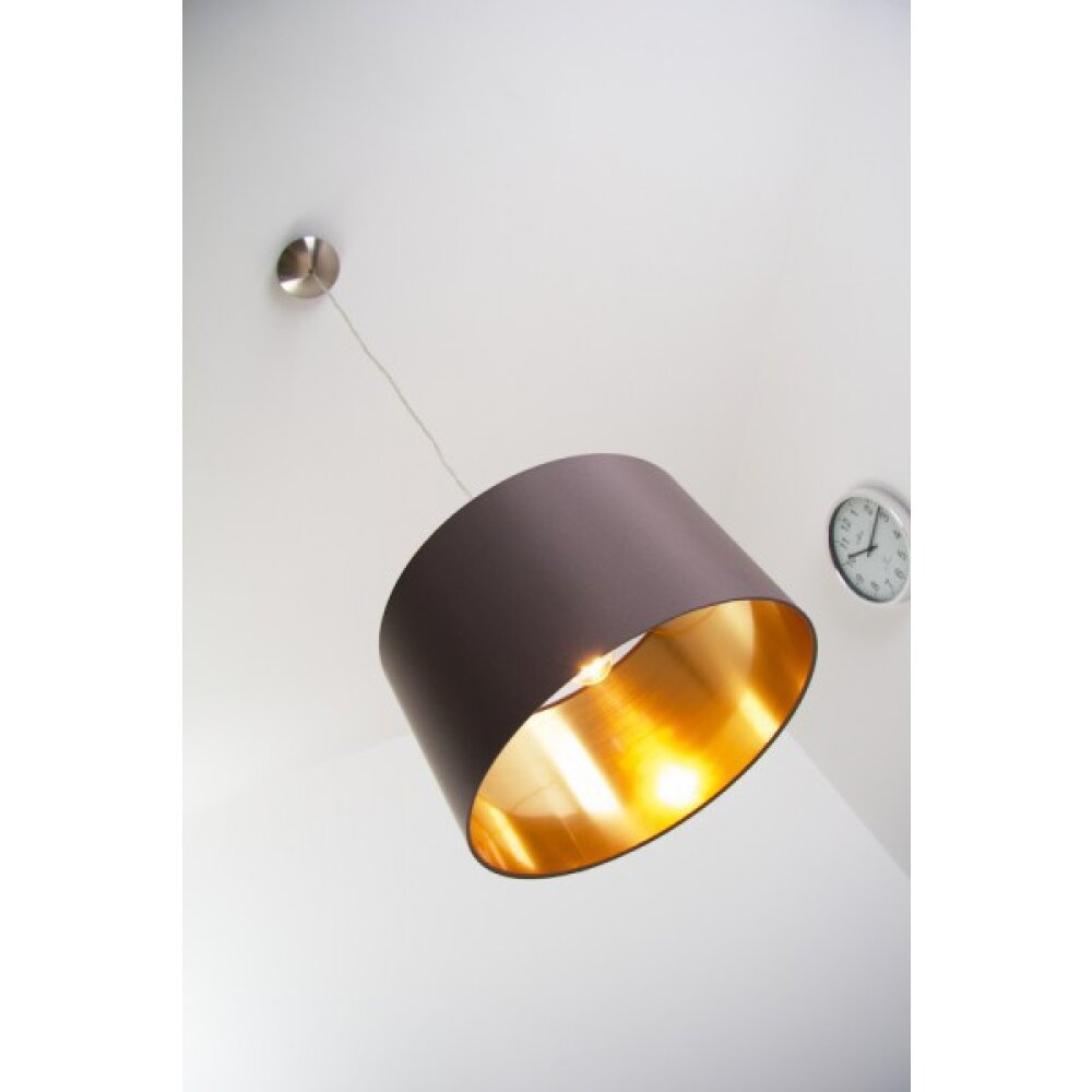 Eglo Maserlo cappuccino Lampadario a sospensione Nichel opaco, 1-Luce