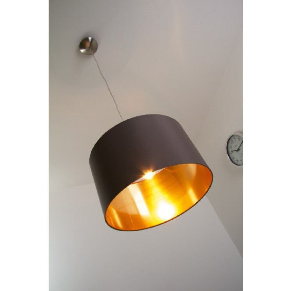 Eglo Maserlo cappuccino Lampadario a sospensione Nichel opaco, 1-Luce