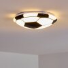 Sakka Plafoniera LED Nero, Bianco, 1-Luce