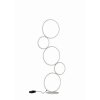 Lampada da terra Trio Leuchten RONDO LED Bianco, 1-Luce