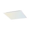 Leuchten-Direkt FLAT Plafoniera LED Bianco, 1-Luce, Telecomando