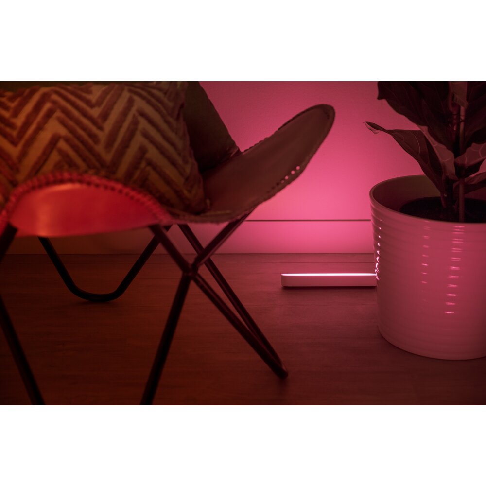 Philips Hue Ambiance White & Color Play Lightbar Set di base doppio LED Nero, Bianco, 2-Luci, Cambia colore