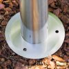 Kasan Lampada da terra per esterno Acciaio inox, Bianco, 1-Luce