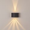 Windhoek Applique da esterno LED, 2-Luci