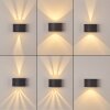 Windhoek Applique da esterno LED, 2-Luci