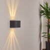 Windhoek Applique da esterno LED, 2-Luci