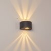 Windhoek Applique da esterno LED, 2-Luci
