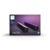 Philips Hue Ambiance White & Color Play Lightbar Set di base doppio LED Nero, 2-Luci, Cambia colore